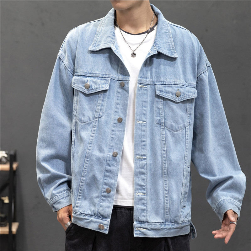 Street Fashion Jeans Men - Nieuwe Denim Jasje Mannen Vintage Jean