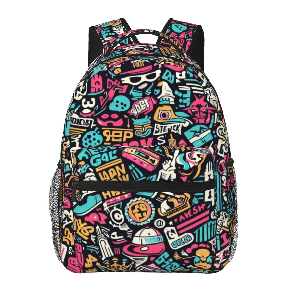Street Fashion In New York - New York Graffiti Patroon 4 -