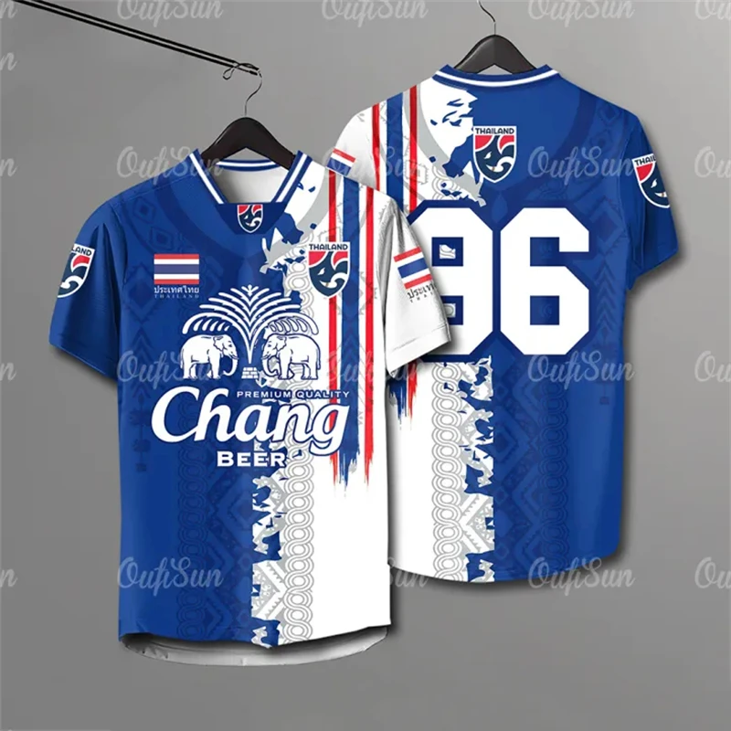 Street Fashion Thailand - 2026 Thailand Olifant 3D Print T-shirt
