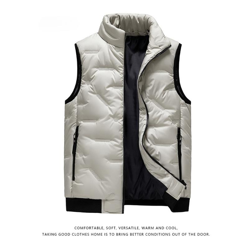 Puffer Vest Padded - Winter Warme Heren Mouwloze Parka's Verdikte
