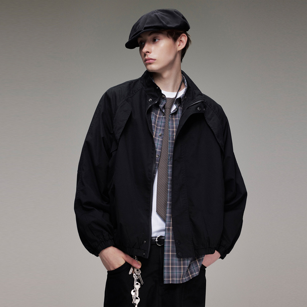 Coach Jacket Bomber - Amerikaanse Commuter Fashion Stand Kraag Bomberjack