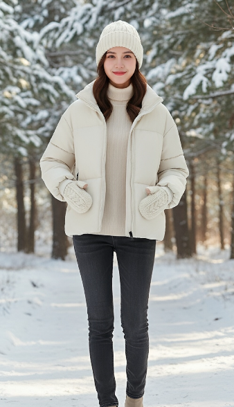 Puffer Vest Padded - Parka Vrouwen Jasje Herfst Winter Warm