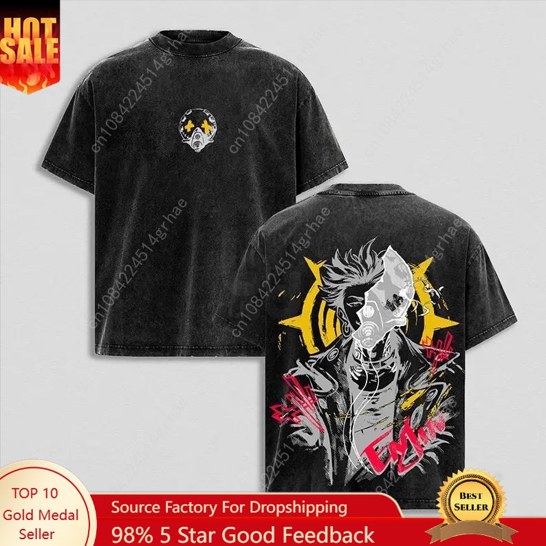 Street Fashion Vintage - Gachiakuta Vintage Anime Gewassen Shirt Anime