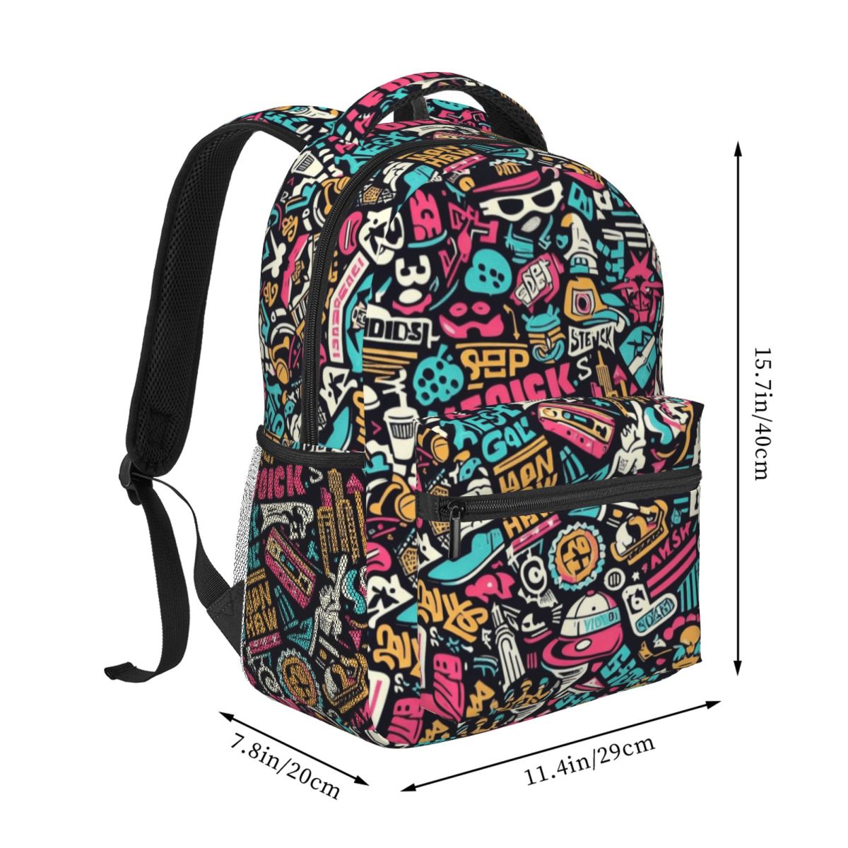 New York Graffiti Patroon 4 -  - Street Fashion In New York recensie en prijs