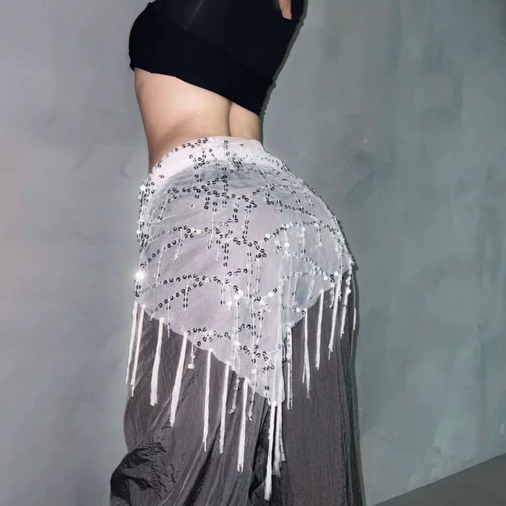 Mode Pailletten Buikdans Riem  - Street Fashion India recensie en prijs