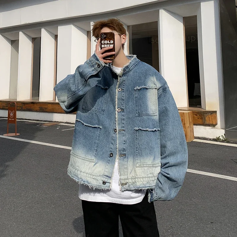 Amerikaanse Retro Hip Pop Raw  - Street Fashion Jeans Men recensie en prijs