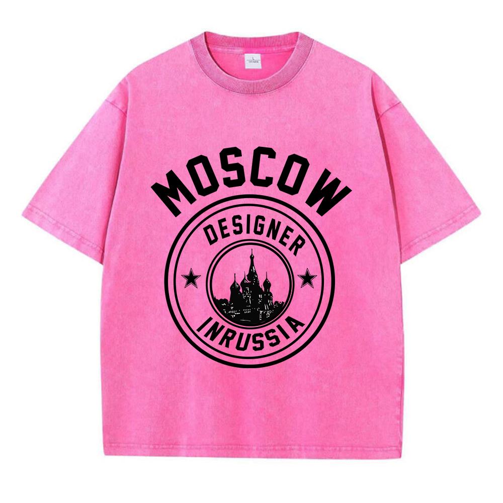 Vrouw Katoen Gewassen T-Shirts - Street Fashion Moscow recensie en prijs