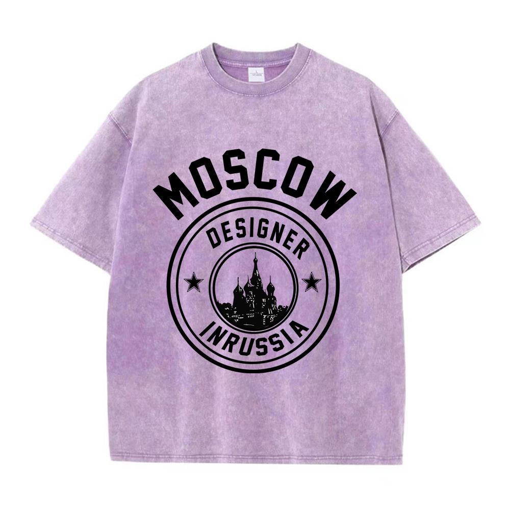 Vrouw Katoen Gewassen T-Shirts - Street Fashion Moscow recensie en prijs