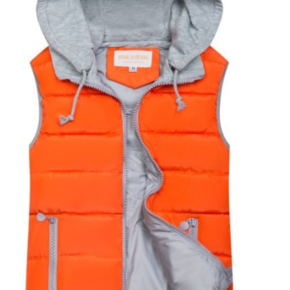 Casual gewatteerd vest met cap - Puffer Vest Padded recensie en prijs