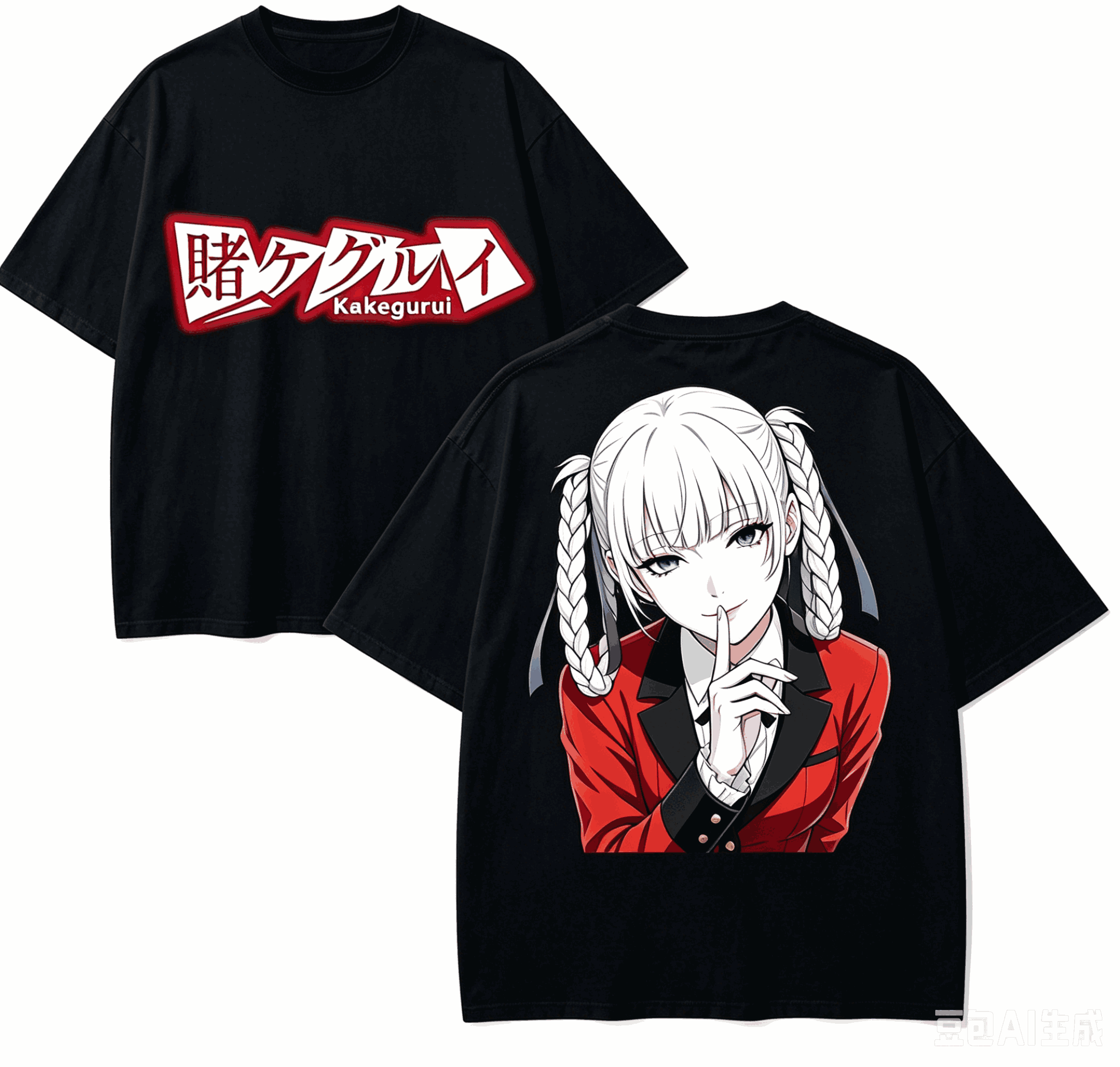 Kakegurui Anime Lover T-shirt  - Street Fashion Model recensie en prijs