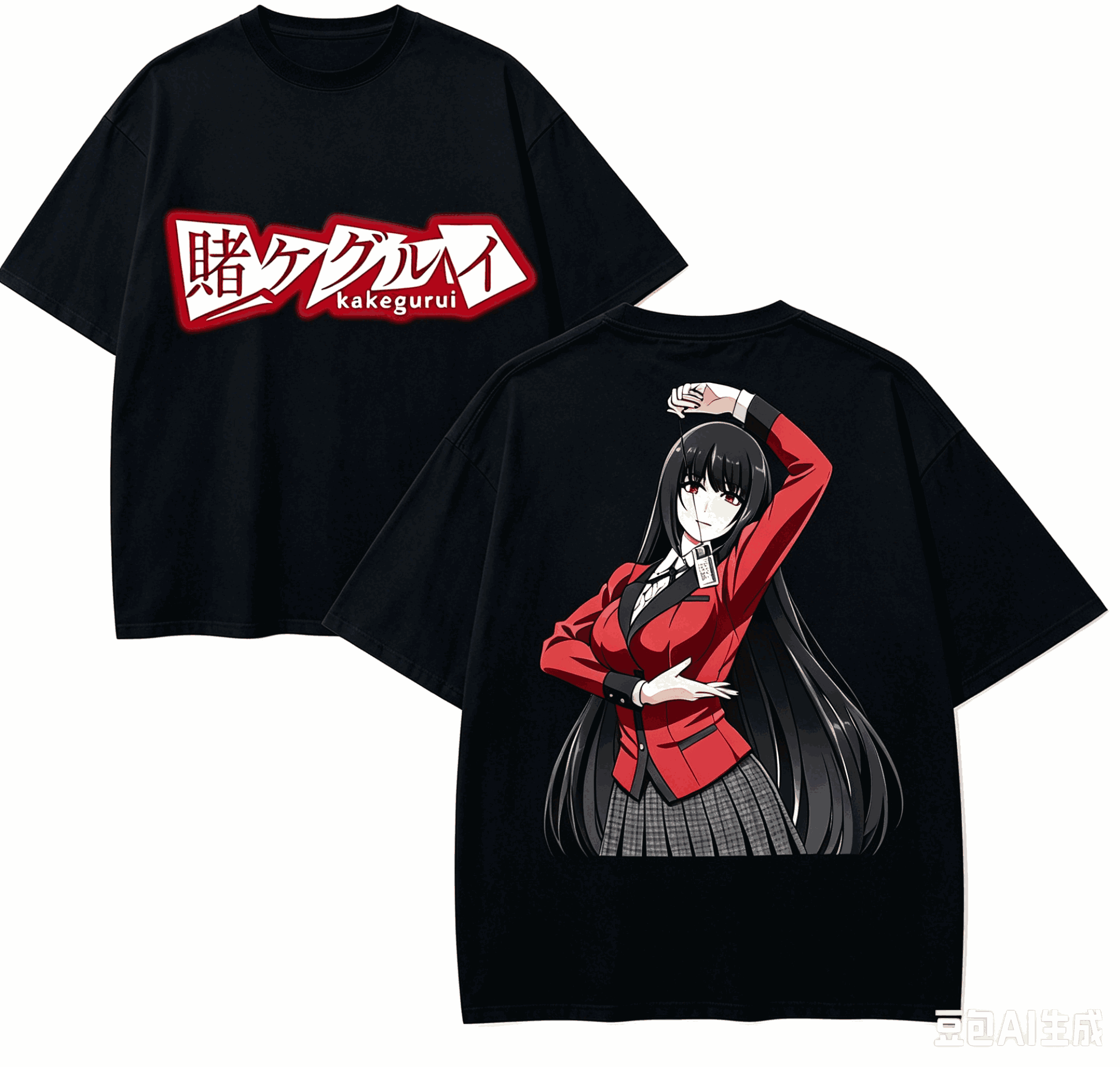 Kakegurui Anime Lover T-shirt  - Street Fashion Model recensie en prijs