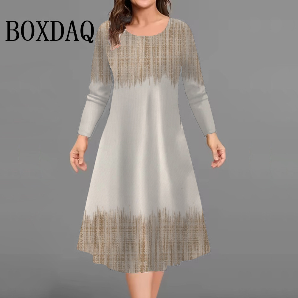 Mode Dames Jurken Herfst Winte - Street Fashion Plus Size recensie en prijs