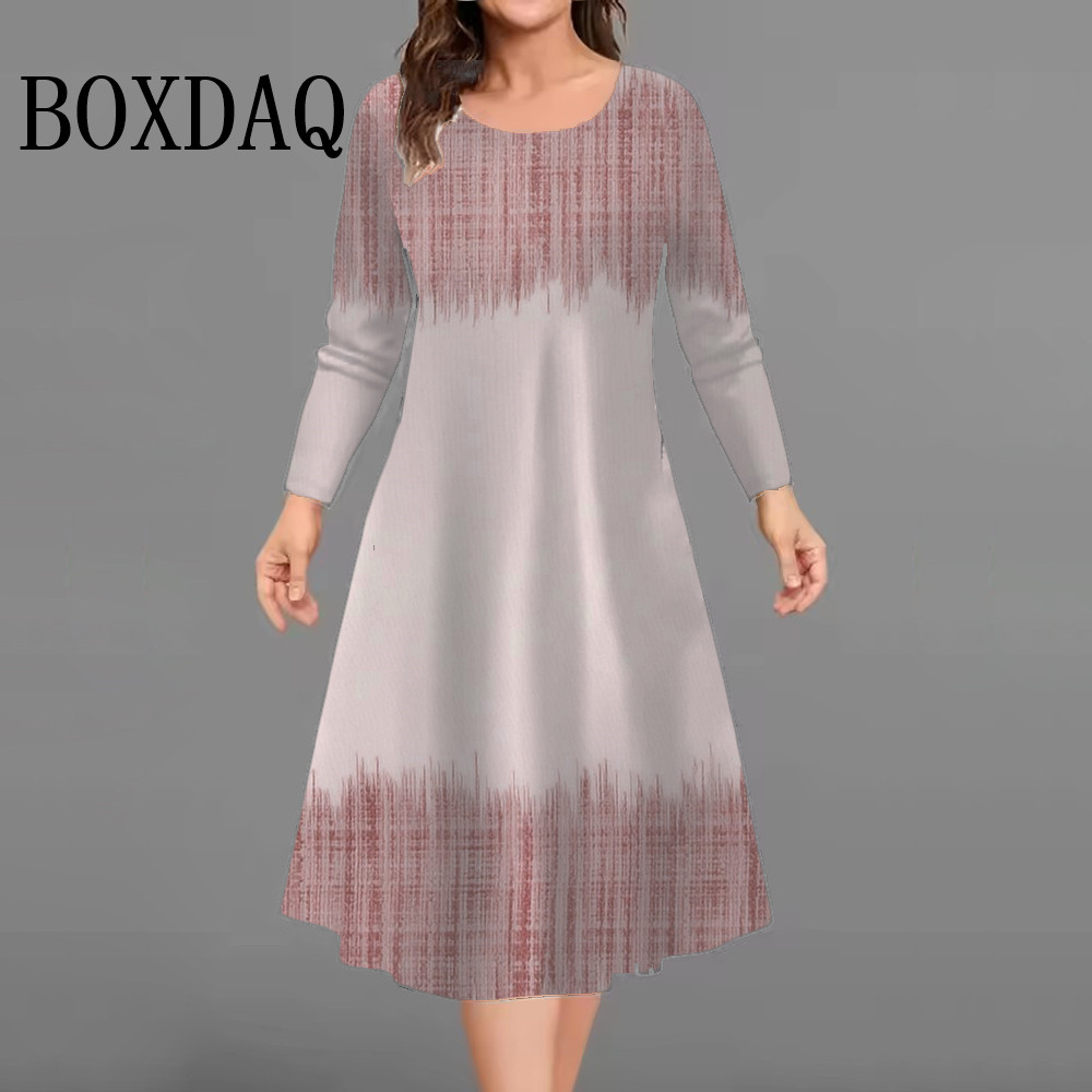 Mode Dames Jurken Herfst Winte - Street Fashion Plus Size recensie en prijs