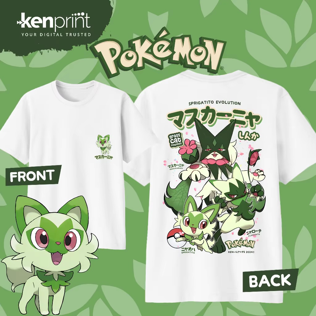 Anime Pokémon Sprigatito Evolu - Street Fashion Evolution recensie en prijs