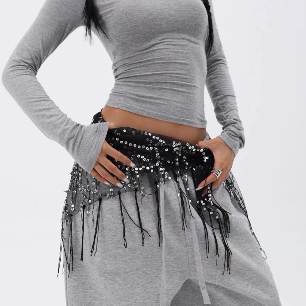 Mode Pailletten Buikdans Riem  - Street Fashion India recensie en prijs