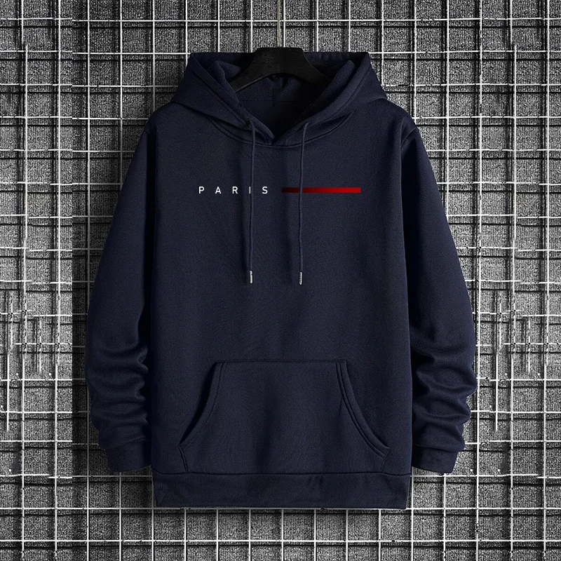 Trendy herensweater met capuch - Street Fashion Paris 2025 recensie en prijs