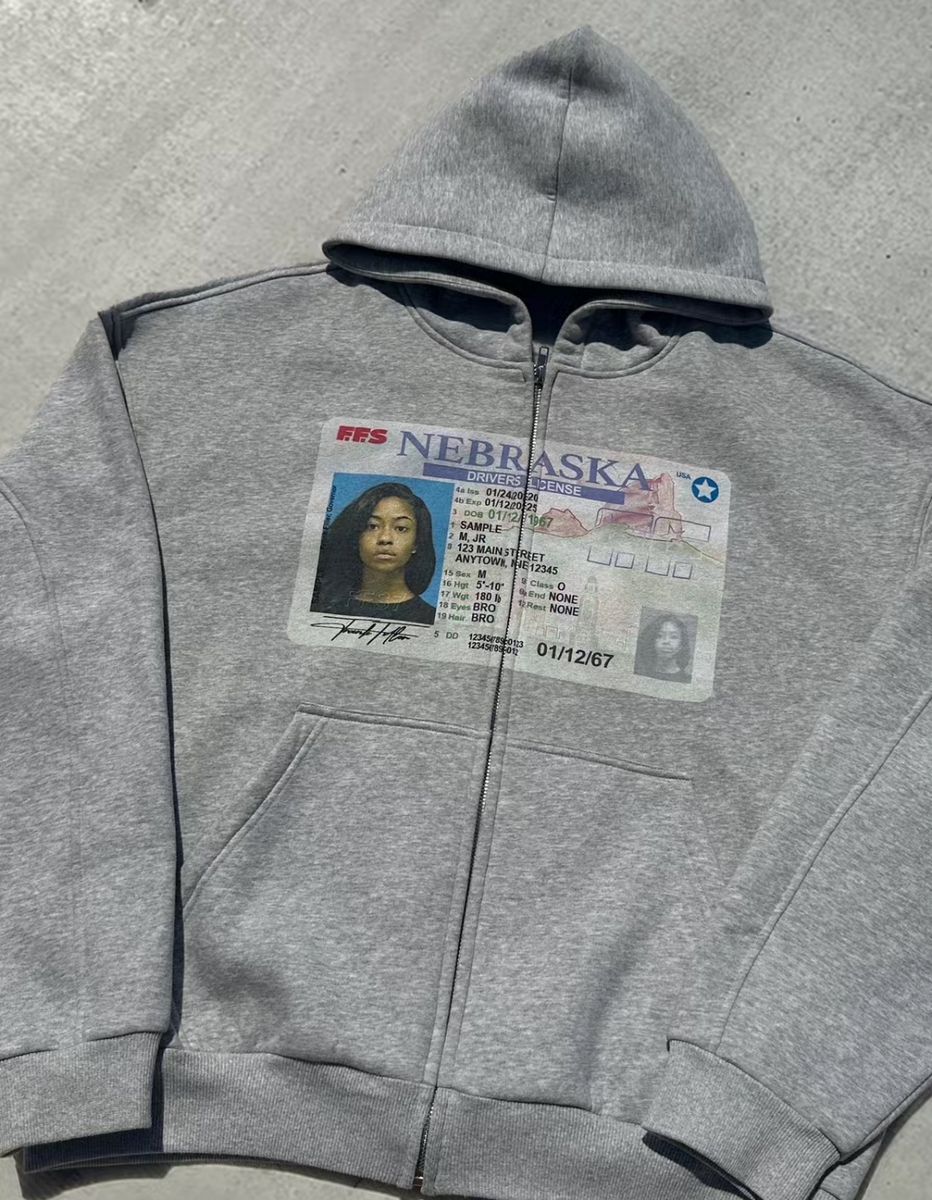 Y2K retro grijze zip-hoodies,  - Street Fashion In New York recensie en prijs