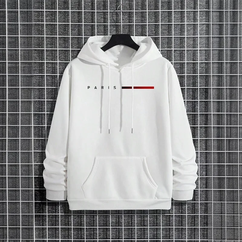 Trendy herensweater met capuch - Street Fashion Paris 2025 recensie en prijs